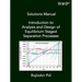 Solutions Manual: Introduction to Analysis and Design of Equilibrium Staged Separation Processes