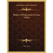 History Of Education In Texas (1903)