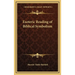 Esoteric Reading of Biblical Symbolism