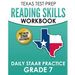TEXAS TEST PREP Reading Skills Workbook Daily STAAR Practice Grade 7: Preparation for the STAAR Reading Tests