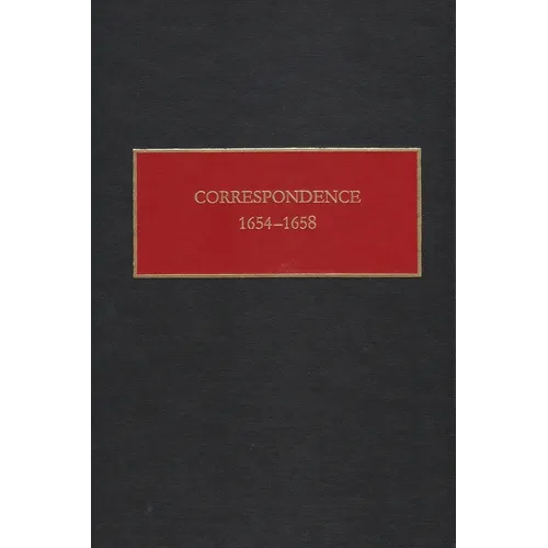 Correspondence, 1654-1658