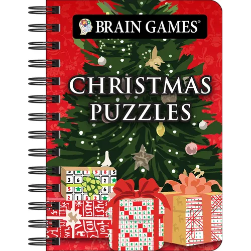 Brain Games - To Go - Christmas Puzzles (Tree and Presents Cover): Volume 4