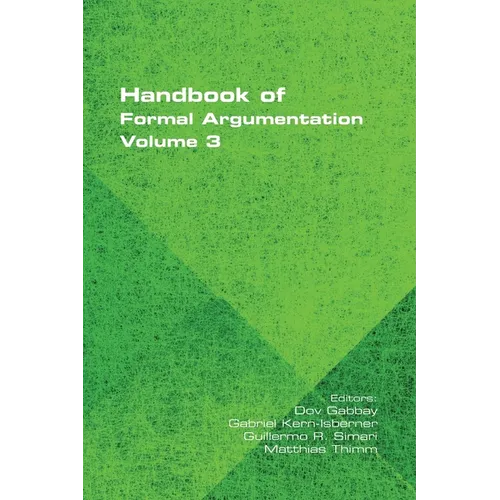 Handbook of Formal Argumentation. Volume 3
