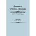 Genealogies of Virginia Families from the William and Mary College Quarterly Historical Magazine. in Five Volumes. Volume III: Heale - Muscoe