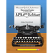 Student Quick Reference Success Guide to Writing in the APA 6th Edition Style