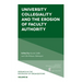 University Collegiality and the Erosion of Faculty Authority