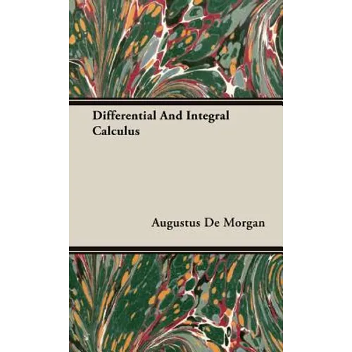Differential and Integral Calculus - Hardcover