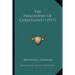 The Philosophy Of Christianity (1917)
