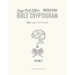 Large Print Edition Puzzle Book 2 Bible Cryptogram: Large Print Christian Cryptograms, Bible Cryptograms, Cryptogram Puzzle Book With Bible Verses