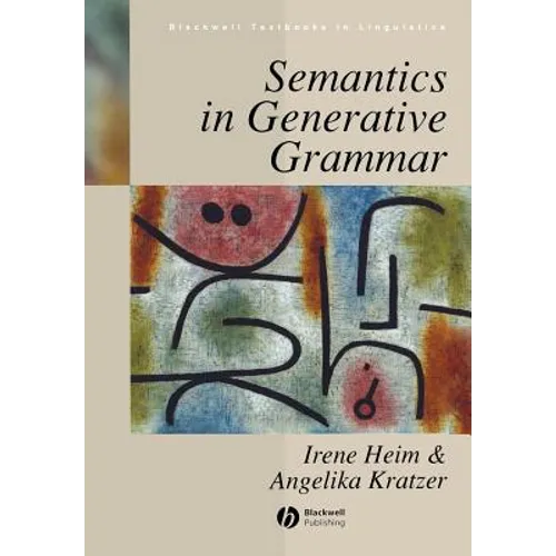 Semantics in Generative Grammar