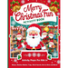 Merry Christmas Fun Activity Book: Activity Pages For kids 5+: Mazes, Shadow Match, I Spy, Word Search and More!