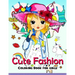 Cute Fashion Coloring Book for girls: An Adult coloring book
