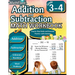 Addition and Subtraction Math Workbook 3rd and 4th Grade: Word Problems Grade 3-4, Addition and Subtraction with Regrouping Activities, Multi-Operatio