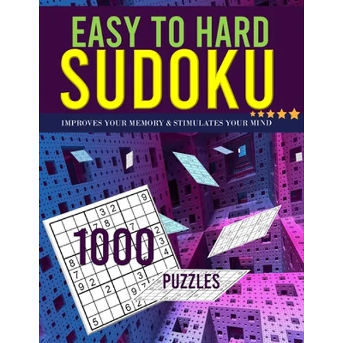 Sudoku 1000 puzzles: sudoku board game for adults