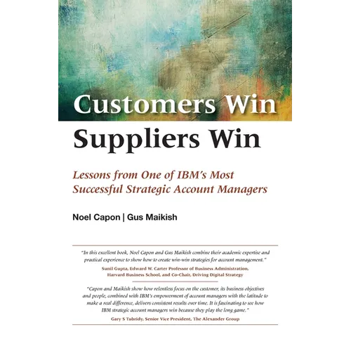 Customers Win, Suppliers Win