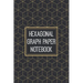 Hexagonal Graph Paper Notebook: 1/2 Inch Hexagons - Hex Map - Hex Board - Hex Grid - Designed for RPG Gamers and other Crazy People