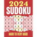 Sudoku Puzzles 2024: Hard & Very Hard Sudoku Puzzles Suduko Books for Adults with Full solutions.