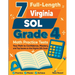 7 Full-Length Virginia SOL Grade 4 Math Practice Tests: Your Path to Confidence, Mastery, and Top Scores on the Virginia SOL Exam