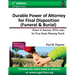 Durable Power of Attorney for Final Disposition: Fillable Power of Attorney (POA Only) For Your Estate Planning Needs