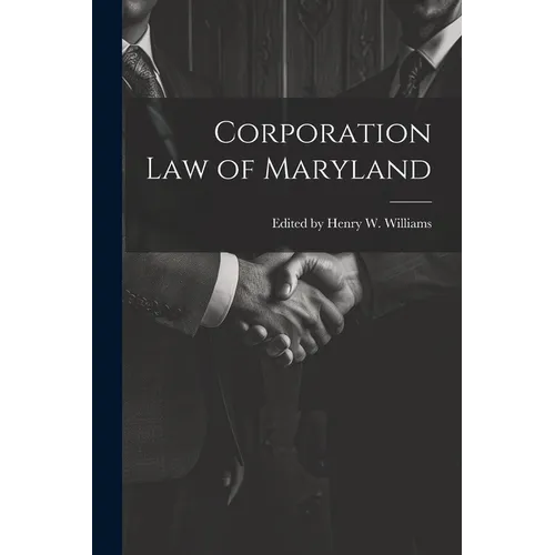 Corporation Law of Maryland