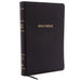 KJV, Reference Bible, Giant Print, Bonded Leather, Black, Indexed, Red Letter Edition
