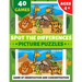 Spot the Differences Picture Puzzles for Kids: Ages 4 and Up Search and Find Book for Kid 40 Color Pages ] Over 320 Differences Game of Observation an