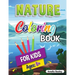 Coloring Book for Kids Cute Nature: Nature Activity Book for Kids Ages 8-12