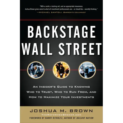 Backstage Wall Street (Pb)