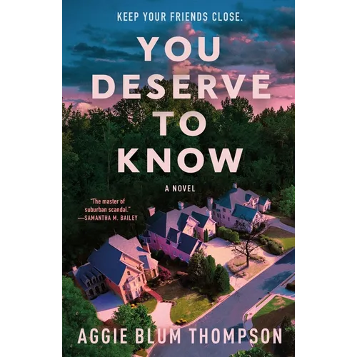 You Deserve to Know