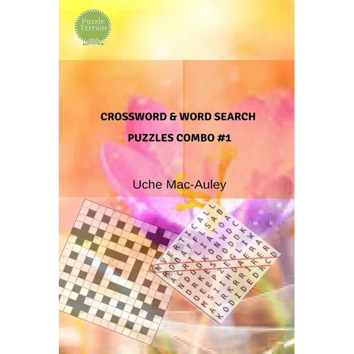 Crossword & Word Search Puzzles Combo #1