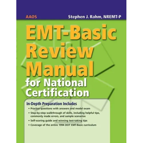 Emt-Basic Review Manual for National Certification: .