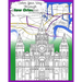 Adult Coloring Books: Stress Relieving Relaxation for Grownups and Adults: Color Your Way Through New Orleans With Intricate Designs