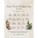 Italics Print Handwriting for Kids with Downunder Classics: Simple copywork to help your child write beautifully and improve vocabulary while enjoying