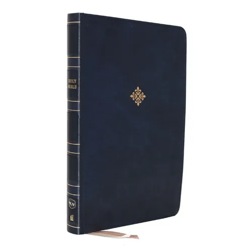 Nkjv, Thinline Bible, Large Print, Leathersoft, Blue, Comfort Print: Holy Bible, New King James Version
