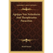 Agrippa Von Nettesheim And Theophrastus Paracelsus
