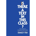 Is There a Text in This Class?: The Authority of Interpretive Communities