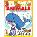 Animals Connect the Dots Books for Kids age 4-8: Animals Activity book for boy, girls, kids Ages 2-4,3-5 connect the dots, Coloring book, Dot to Dot