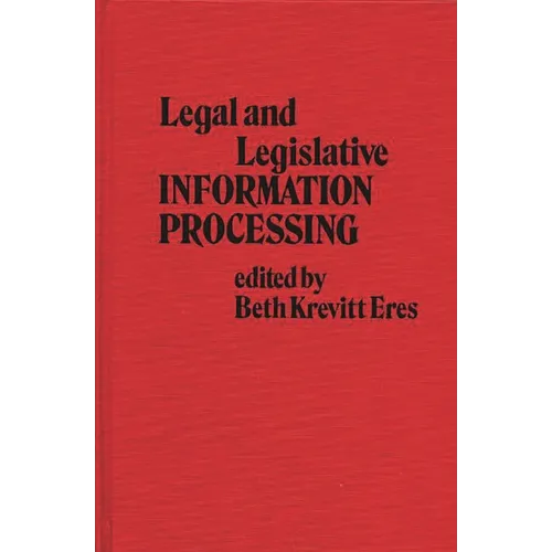 Legal and Legislative Information Processing