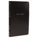 NKJV, Thinline Reference Bible, Leather-Look, Black, Red Letter Edition, Comfort Print
