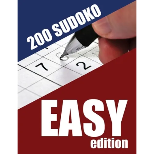 200 Sudoko Easy Edition: Large format 200 easy puzzles