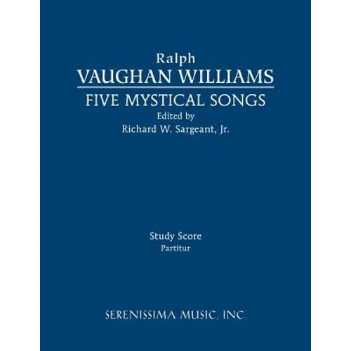 Five Mystical Songs: Study score