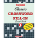 Classic CROSSWORD FILL-IN Puzzle Book; Vol.1