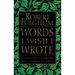 Words I Wish I Wrote