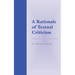 A Rationale of Textual Criticism