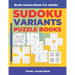 Brain Games Book For Adults - Sudoku Variants Puzzle Books: Logic Games For Adults