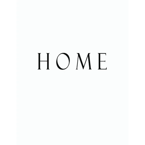 Home: Black and White Decorative Book to Stack Together on Coffee Tables, Bookshelves and Interior Design - Add Bookish Char