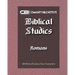 The Book of Romans: CBI Biblical Studies New Testament