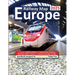 Europe Railway Map 2025 - Features Detailed Atlas for Switzerland and Austria - Designed for Eurail/Interrail Global Pass