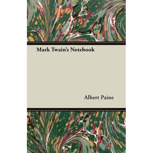 Mark Twain's Notebook