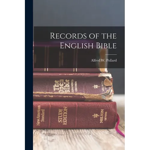 Records of the English Bible